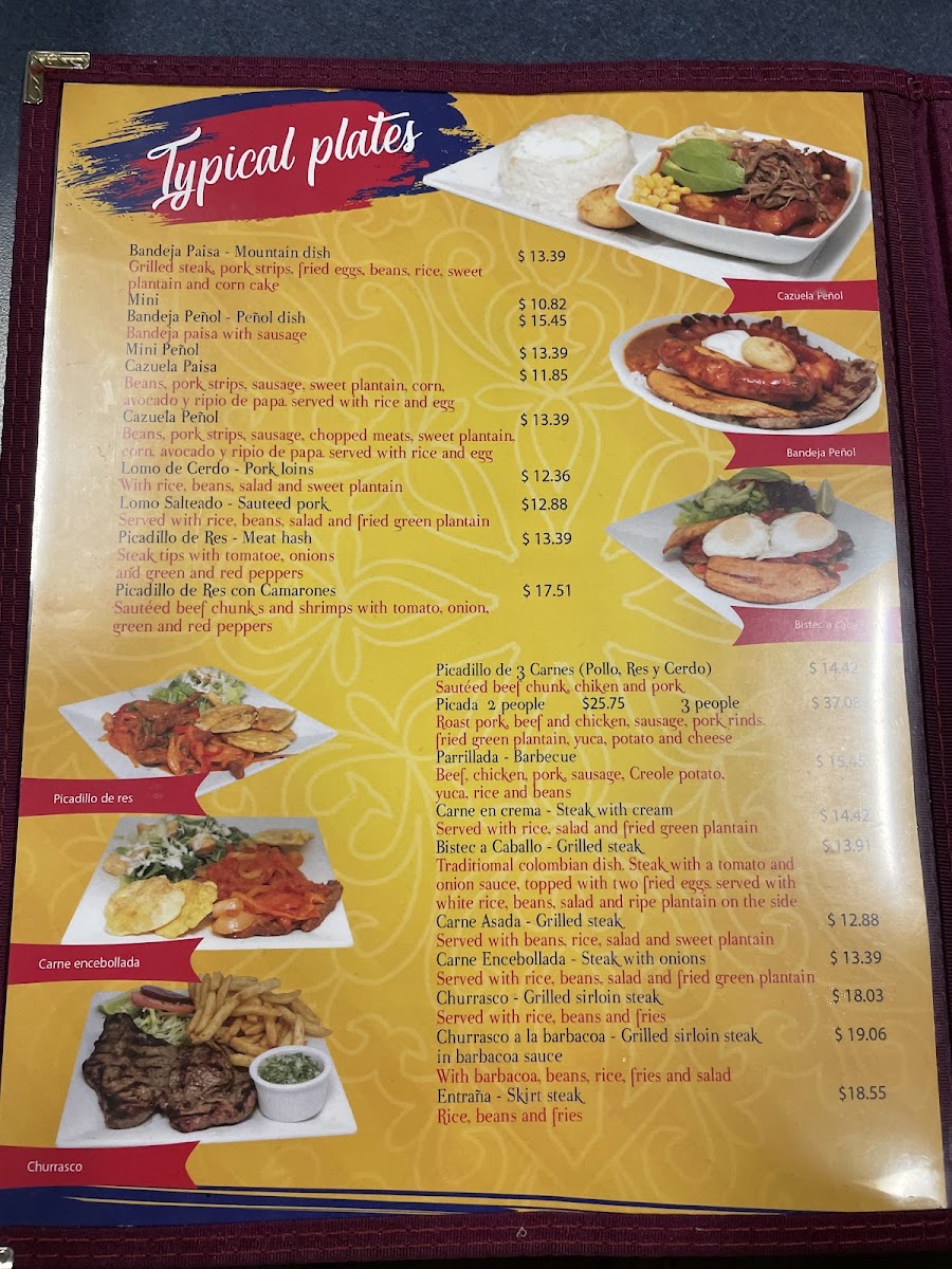 El Peñol 2 Menu - Image 4