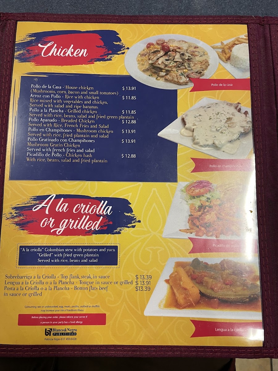 El Peñol 2 Menu - Image 6